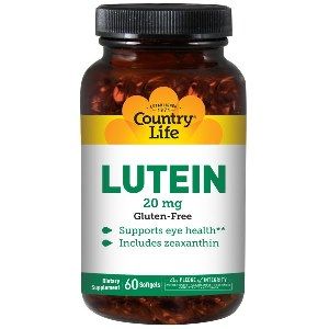 Lutein, FloraGlo (20 mg 60 Softgel) Country Life